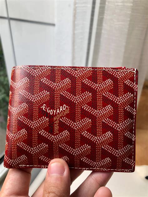 ebay goyard wallet|goyard wallet pricing.